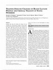 Training-induced changes on blood lactate profile and critical velocity in young swimmers Cover Page