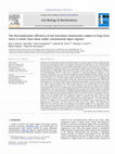 The thermodynamic efficiency of soil microbial communities subject to long-term stress is lower than those under conventional input regimes Cover Page