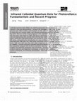 Infrared Colloidal Quantum Dots for Photovoltaics: Fundamentals and Recent Progress Cover Page