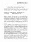 Research paper thumbnail of Health Interventions and Child Health in Sub-Saharan Africa: Assessing the Impact of the Millennium Development Goal