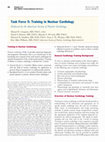 Research paper thumbnail of Task Force 5: Training in Nuclear Cardiology