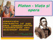 Viata si opera lui Platon si Comenius Cover Page