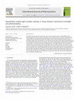 Research paper thumbnail of Solventless visible light-curable coating: II. Drug release, mechanical strength and photostability