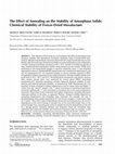 Research paper thumbnail of The effect of annealing on the stability of amorphous solids: Chemical stability of freeze-dried moxalactam