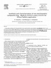 Research paper thumbnail of Synthesis and characterization of non-stoichiometric LaFeO3 perovskite