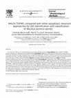 MALDI-TOFMS compared with other polyphasic taxonomy approaches for the identification and classification of Bacillus pumilus spores Cover Page