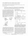 Research paper thumbnail of A Novel Modified Pterin from a Eudistoma Species Ascidian