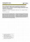 Research paper thumbnail of Pure and Alloyed Copper-Based Nanoparticles Supported on Activated Carbon: Synthesis and Electrocatalytic Application in the Reduction of Nitrobenzene