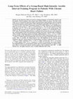 Long-Term Effects of a Group-Based High-Intensity Aerobic Interval-Training Program in Patients With Chronic Heart Failure Cover Page