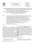 Research paper thumbnail of Elevated blood pressure and electrocardiographic frontal T axis and spatial QRS-T angle changes in postmenopausal women