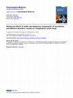 Reciprocal effects of stable and temporary components of neuroticism and affective disorders: results of a longitudinal cohort study Cover Page