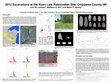 Research paper thumbnail of 2012 Excavations at the Roen Late Paleoindian Site, Chippewa County, WI