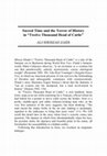 Research paper thumbnail of Sacred Time and the Terror of History in Twelve Thousand Head of Cattle