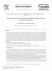 Energy Constrained Positioning in Mobile Wireless Ad hoc and Sensor Networks Cover Page