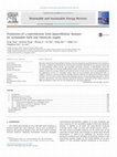 Production of γ-valerolactone from lignocellulosic biomass for sustainable fuels and chemicals supply Cover Page