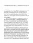 Research paper thumbnail of 9th Catholic Social Thought International Conference - Generating Social Enterprise Ideas Among Undergraduate Business Ethics Students