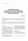 Research paper thumbnail of El Castell de Xivert (Alcalà de Xivert, Baix Maestrat): campanyes d´excavació 2007 i 2008, primeres valoracions