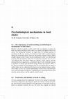 Research paper thumbnail of Psychobiological mechanisms in food choice