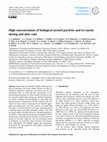 High concentrations of biological aerosol particles and ice nuclei during and after rain Cover Page