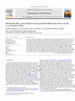 Research paper thumbnail of Wintertime PM2.5 concentrations during persistent, multi-day cold-air pools in a mountain valley