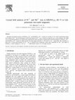 Research paper thumbnail of Crystal field analysis of Pr and Nd ions in KR(WO ) (R5Y or Gd) 4 2 potassium rare-earth tungstates