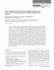 Research paper thumbnail of Effect of the Metal Environment on the Ferromagnetic Interaction in the Co−NC−W Pairs of Octacyanotungstate(V)−Cobalt(II) Three-Dimensional Networks