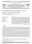 Predicting daily exchange rate with singular spectrum analysis Cover Page