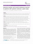 Intensive aerobic and muscle endurance exercise in patients with systemic sclerosis: a pilot study Cover Page