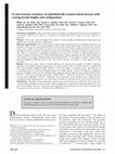 Research paper thumbnail of In vitro fracture resistance of endodontically treated central incisors with varying ferrule heights and configurations