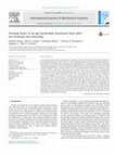 Forming limits of an age hardenable aluminum sheet after pre-straining and annealing Cover Page