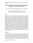 Research paper thumbnail of Impacts of improving water management of smallholder agriculture in the Upper Blue Nile Basin