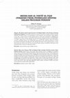 Research paper thumbnail of SKEMA DAN AL-TAKYÎF AL-FIQH (TINJAUAN FIKIH) PEMBELIAN ANUITAS DALAM PROGRAM PENSIUN