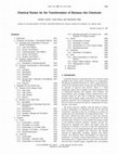 Chemical Routes for the Transformation of Biomass into Chemicals Cover Page