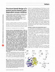 Structure-based design of a potent purine-based cyclin-dependent kinase inhibitor Cover Page