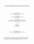 Research paper thumbnail of E-Business and Distribution Channel Strategies in Agribusiness Industries