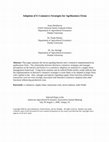 Research paper thumbnail of ADOPTION OF E-COMMERCE STRATEGIES FOR AGRIBUSINESS FIRMS