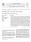 Development of hydrophilic barrier layer on nanofibrous substrate as composite membrane via a facile route Cover Page