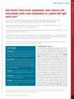 How should I treat severe symptomatic aortic stenosis with transcatheter aortic valve implantation in a patient with right aortic arch Eurointervention 2014 Cover Page