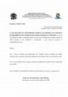 MINISTÉRIO DA EDUCAÇÃO UNIVERSIDADE FEDERAL DE RORAIMA CONSELHO DE ENSINO, PESQUISA E EXTENSÃO A VICE-REITORA DA UNIVERSIDADE FEDERAL DE RORAIMA NO EXERCÍCIO Cover Page