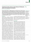 Treatment of motor and non-motor features of Parkinson's disease with deep brain stimulation Cover Page