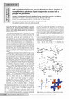 Research paper thumbnail of Self-assembled metal?organic squares derived from linear templates as exemplified by a polydentate ligand that provides access to both a polygon and polyhedron