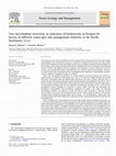 Tree microhabitat structures as indicators of biodiversity in Douglas-fir forests of different stand ages and management histories in the Pacific Northwest, U.S.A Cover Page