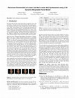 Research paper thumbnail of Perceived Emotionality of Linear and Non-Linear AUs Synthesised using a 3D Dynamic Morphable Facial Model