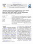 Research paper thumbnail of Thymoquinone supplementation reverses acetaminophen-induced oxidative stress, nitric oxide production and energy decline in mice liver