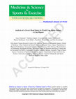 Analysis of a Severe Head Injury in World Cup Alpine Skiing: A Case Report Cover Page