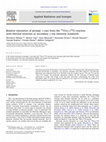 Research paper thumbnail of Relative intensities of prompt γ-rays from the 35Cl(n,γ)36Cl reaction with thermal neutrons as secondary γ-ray intensity standards