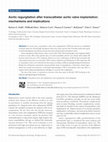 Aortic regurgitation after transcatheter aortic valve implantation Cover Page