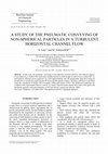 A study of the pneumatic conveying of non-spherical particles in a turbulent horizontal channel flow Cover Page