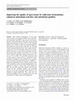 Improving the quality of agro-wastes by solid-state fermentation: enhanced antioxidant activities and nutritional qualities Cover Page