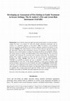 Developing an Assessment of Fire-Setting to Guide Treatment in Secure Settings: The St Andrew's Fire and Arson Risk Instrument (SAFARI) Cover Page